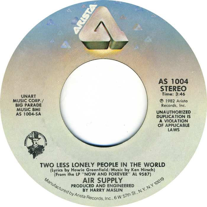 air-supply-two-less-lonely-people-in-the-world-arista