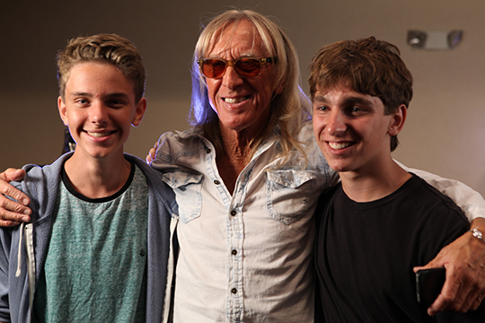 Charlie Johnstone, Davey Johnstone, and Ben Babylon