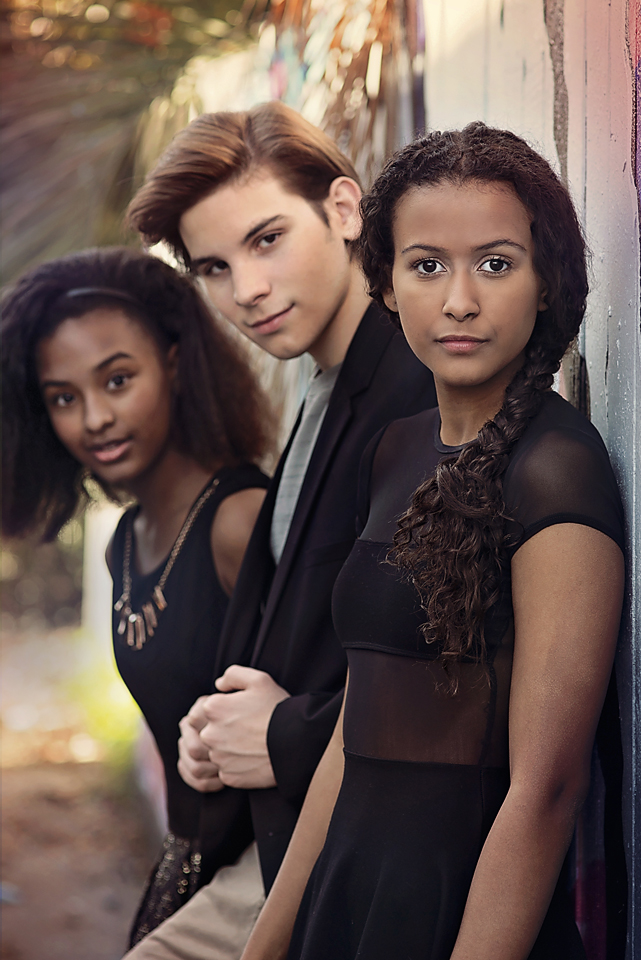 Nay Nay Kirby, Ty Parker, and Amber Barbel on Models BFF