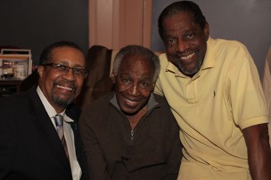 Ron Brewington, Robert Guillaume, and John Wesley