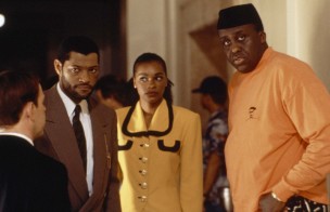 Laurence Fishburne and Bill Duke in Deep Cover (1992) 