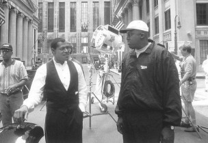 Laurence Fishburne and Bill Duke in Hoodlum (1997) 