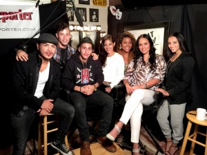Actors and Dancers from East Los High on ActorsE Chat Show 