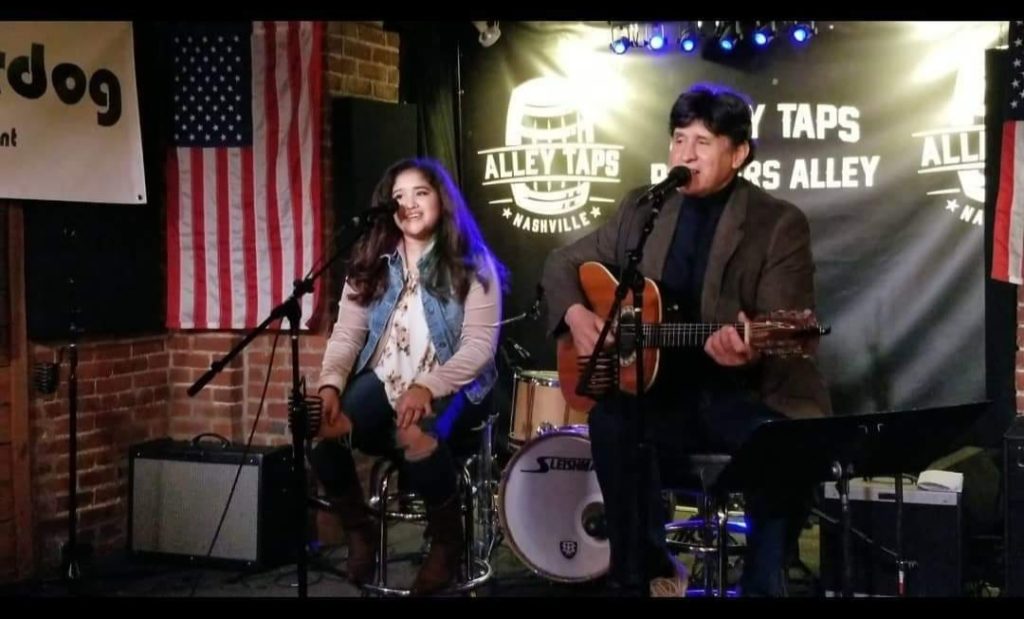 John Michael Ferrari and Maggie Perry perform at Alley Taps, Nashville